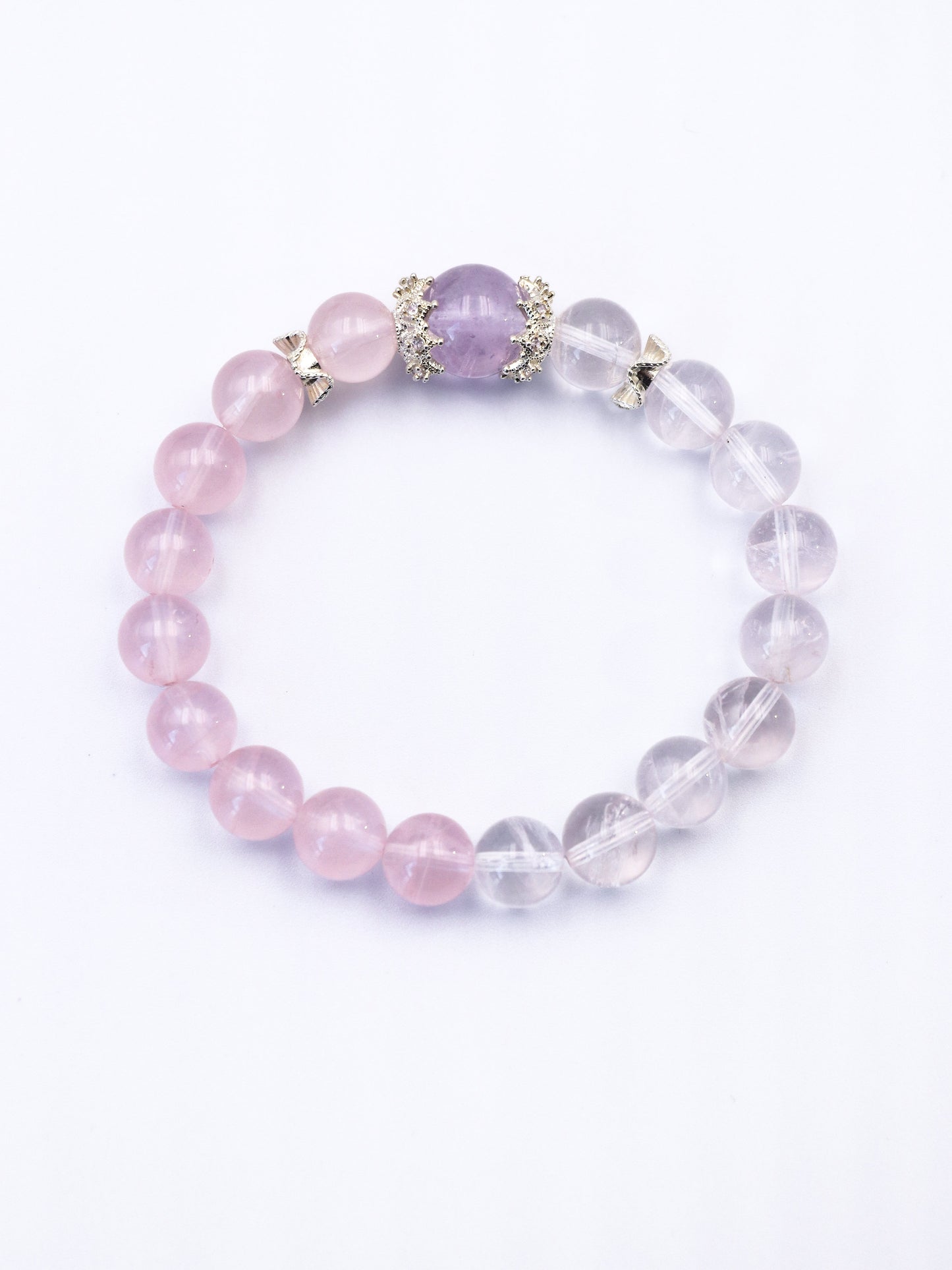 Natural Rose Quartz Bracelet – Heart Chakra Healing Choice XUANSHU