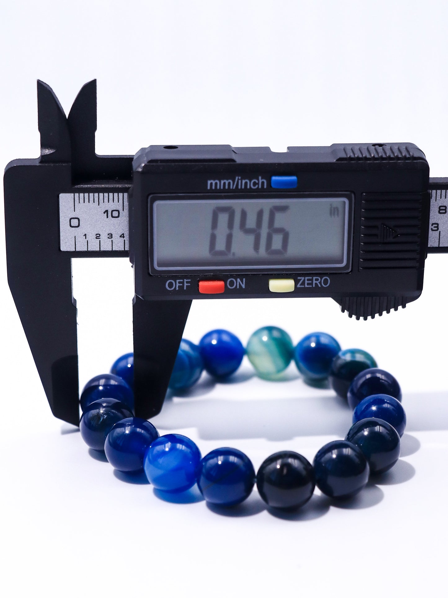 Blue Agate Stone Bracelet – Boost Communication & Calm the Mind XUANSHU