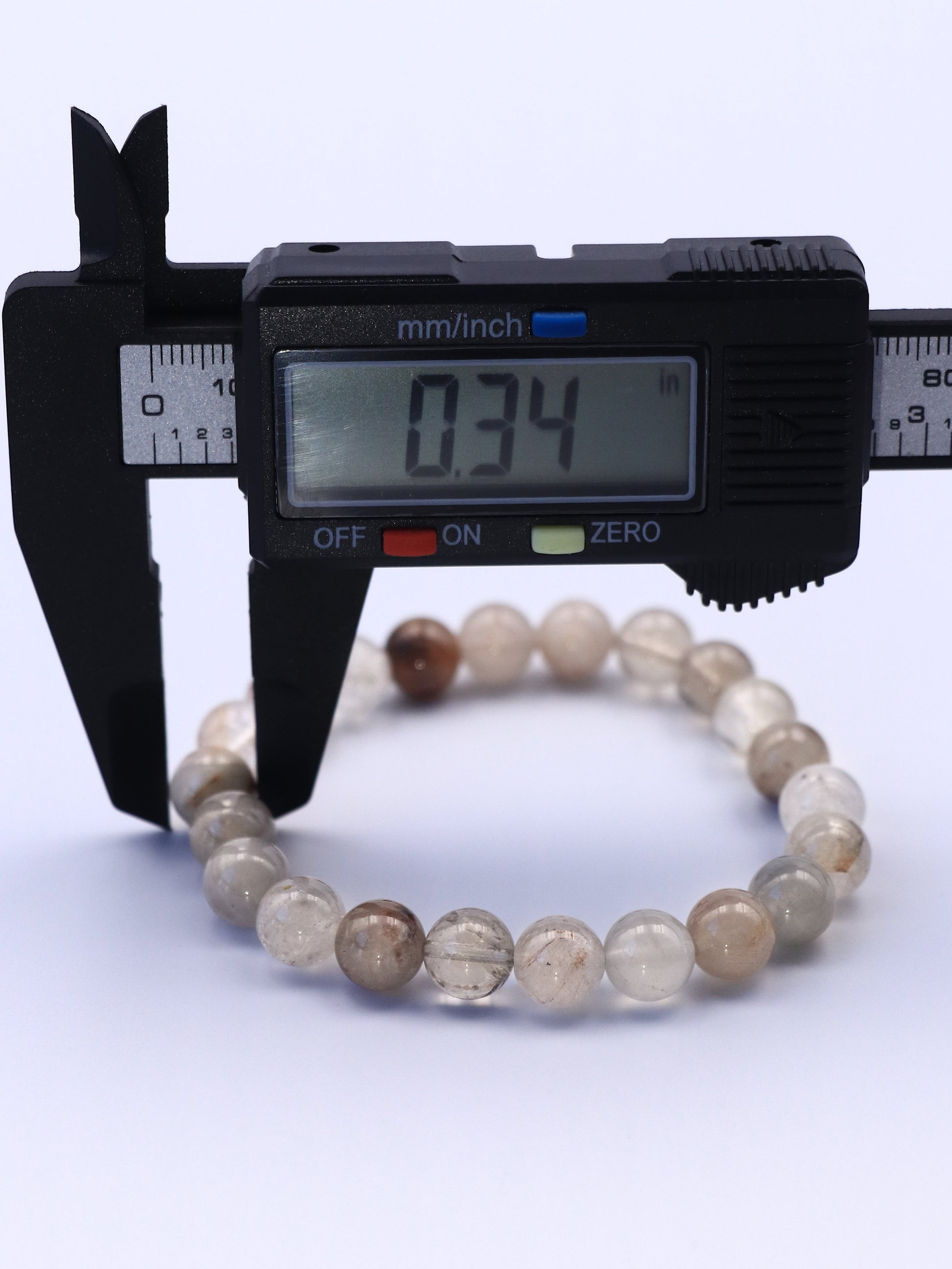 Rainbow Rutilated Quartz Bracelet – Emotional Healing & Energy Balance XUANSHU