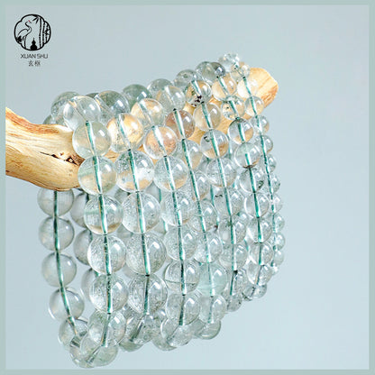 Natural Green Phantom Quartz Bracelet - Purify Negative Energy & Promote Health and Balance