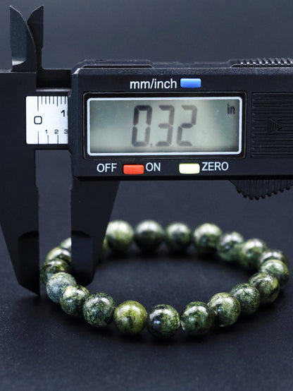 Serpentine Jade Bracelet – Natural Healing for Mind & Body Balance XUANSHU