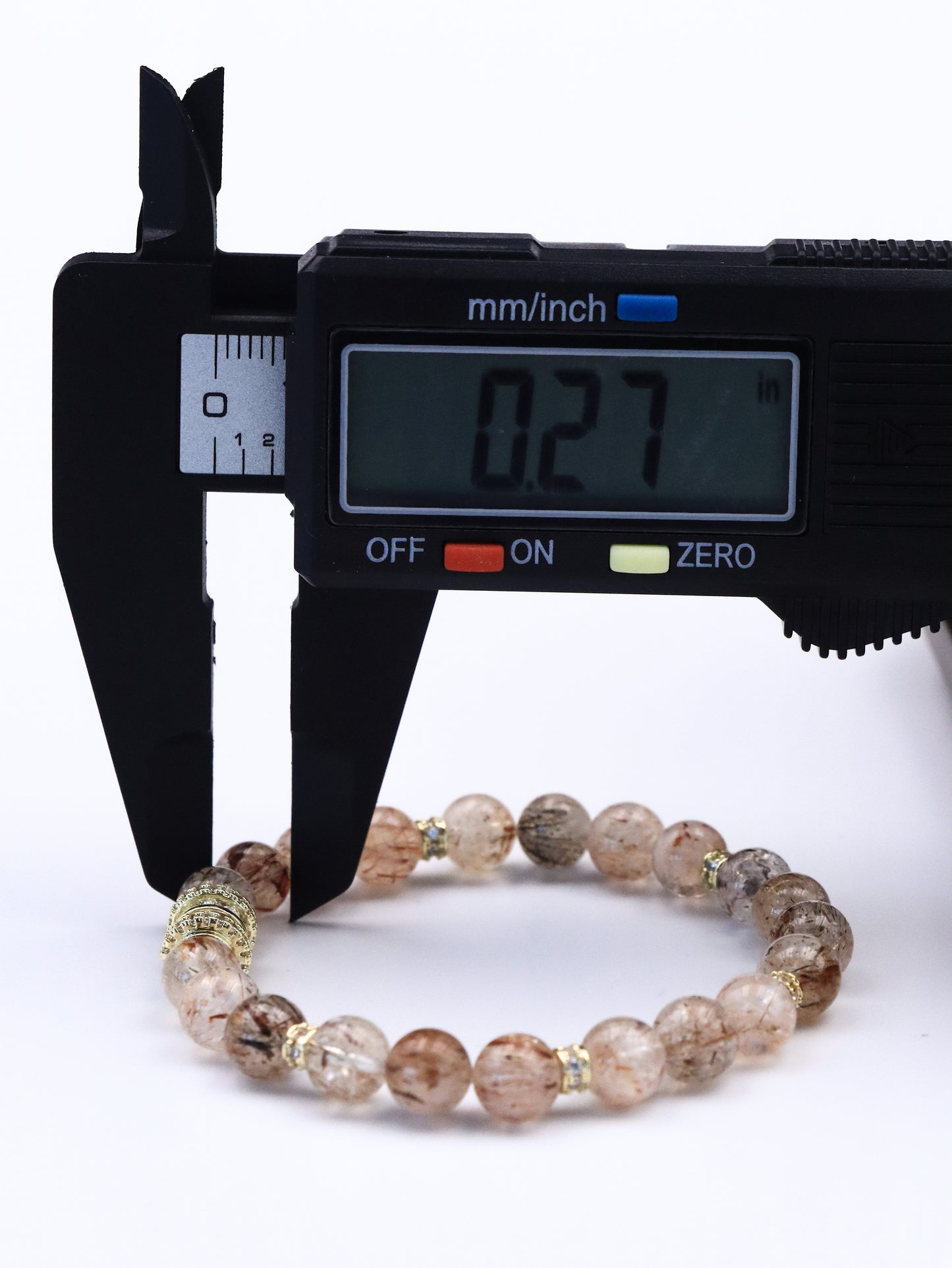 Natural Super Seven Crystal Bracelet – Boost Abundance & Intuition