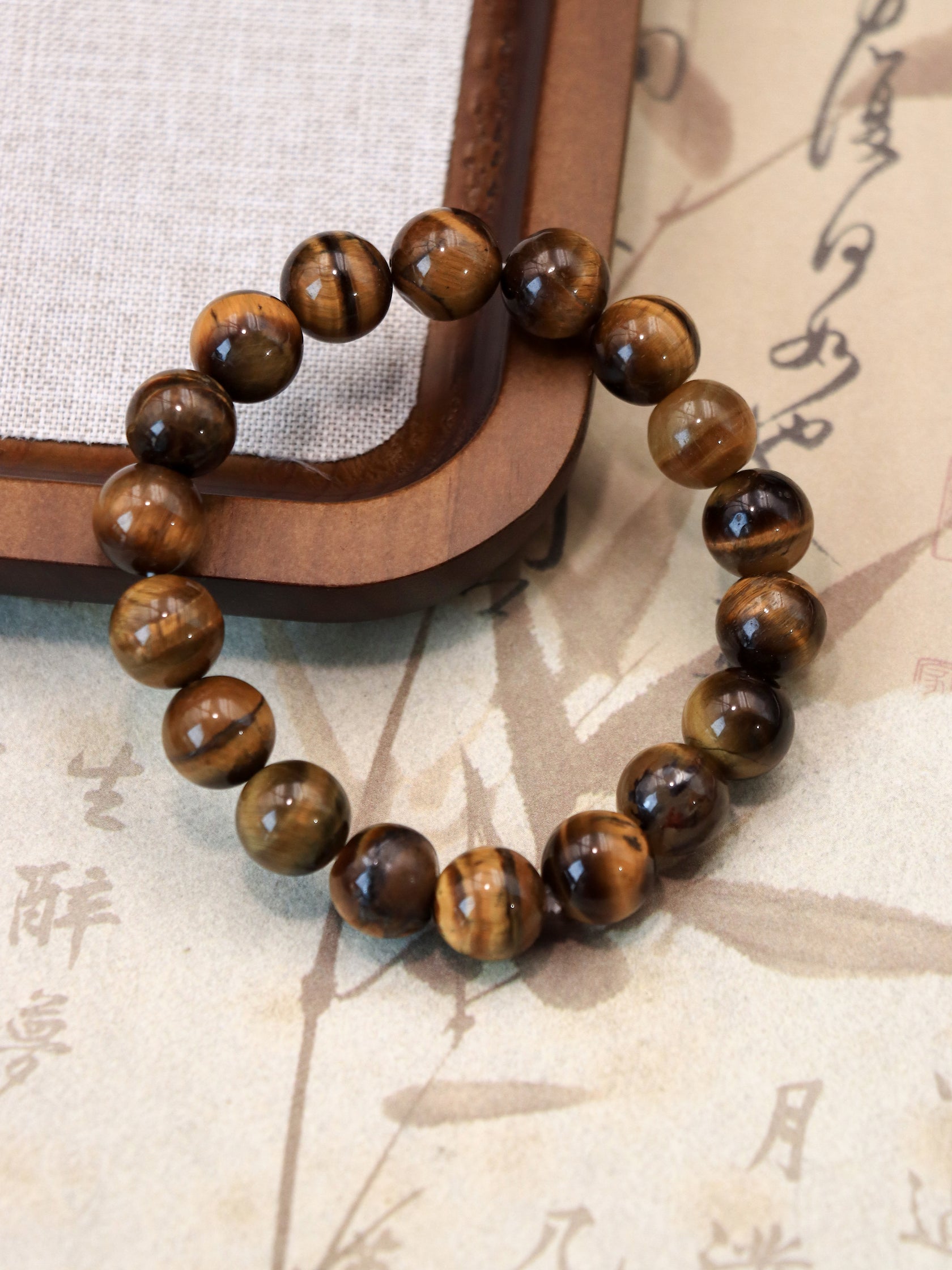 Natural Tiger Eye Stone Bracelet