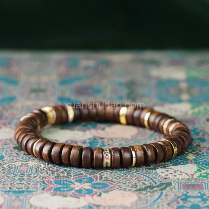 Nha Trang White Kynam Agarwood Bracelet – Calming, Wealth Attraction & Spiritual Protection Beads