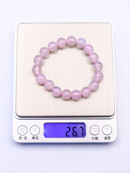 Pink Agate Healing Bracelet – Emotional Balance & Gentle Energy XUANSHU