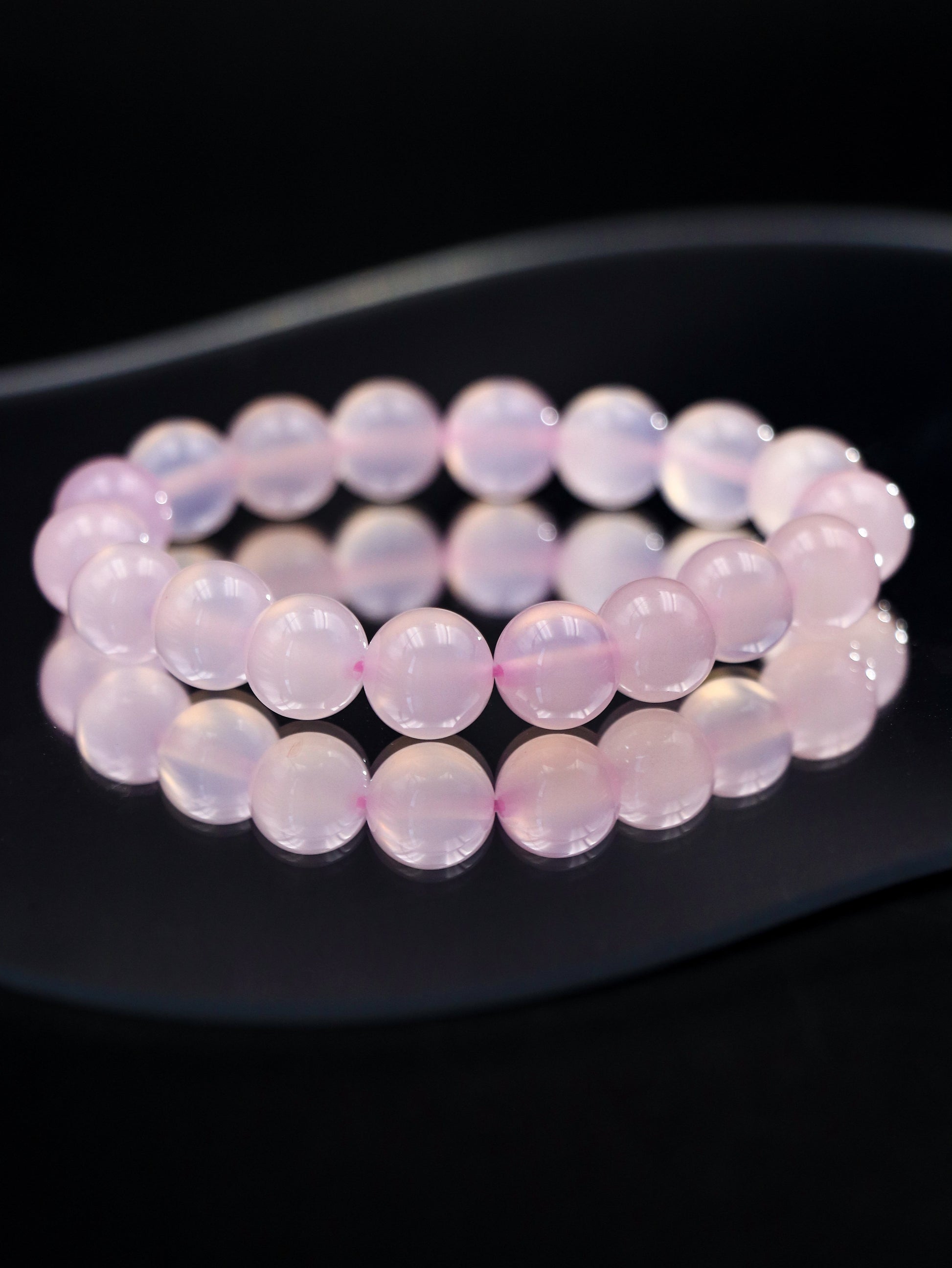 Pink Agate Healing Bracelet – Emotional Balance & Gentle Energy XUANSHU