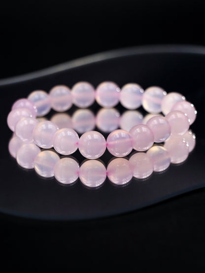 Pink Agate Healing Bracelet – Emotional Balance & Gentle Energy XUANSHU
