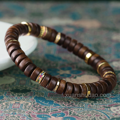 Nha Trang White Kynam Agarwood Bracelet – Calming, Wealth Attraction & Spiritual Protection Beads