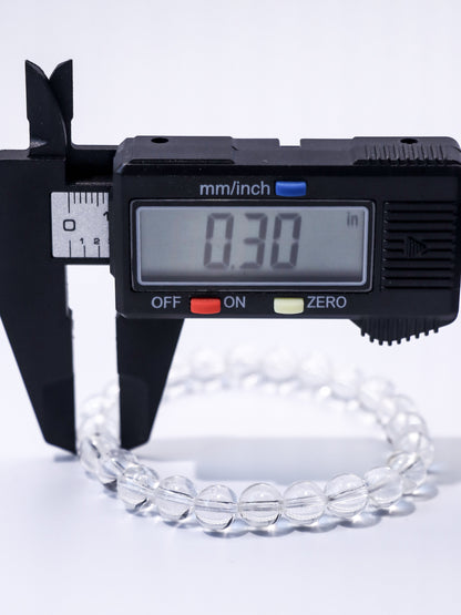 Natural Clear Quartz Bracelet – Energy Cleanser & Amplifier XUANSHU
