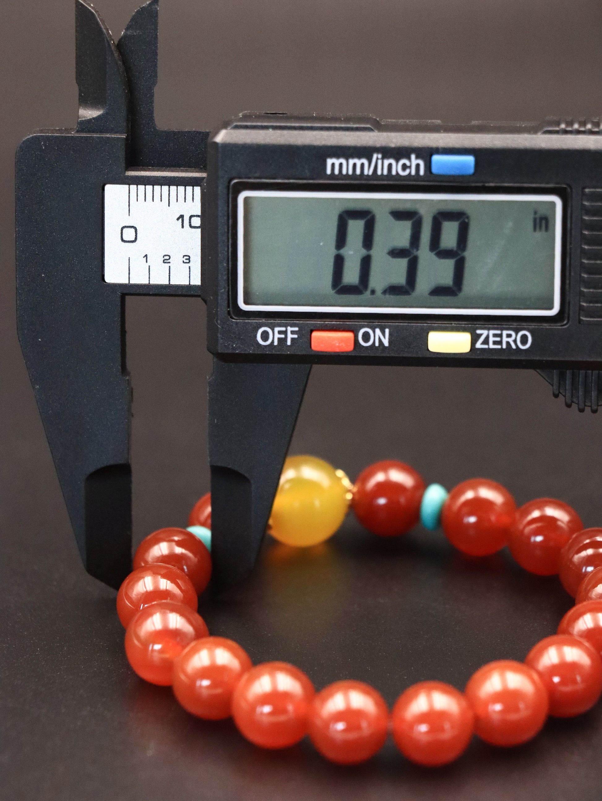 Handmade Red Agate Beaded Bracelet – Enhance Aura & Inner Strength XUANSHU