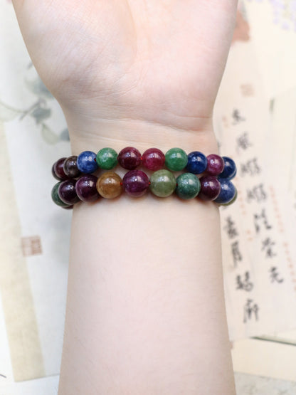Pure Natural Tourmaline Healing Bracelet – Boost Confidence and Relieve Stress XUANSHU