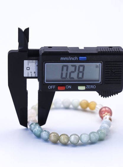 Natural Morganite & Strawberry Quartz Bracelet – Love, Healing & Emotional Balance