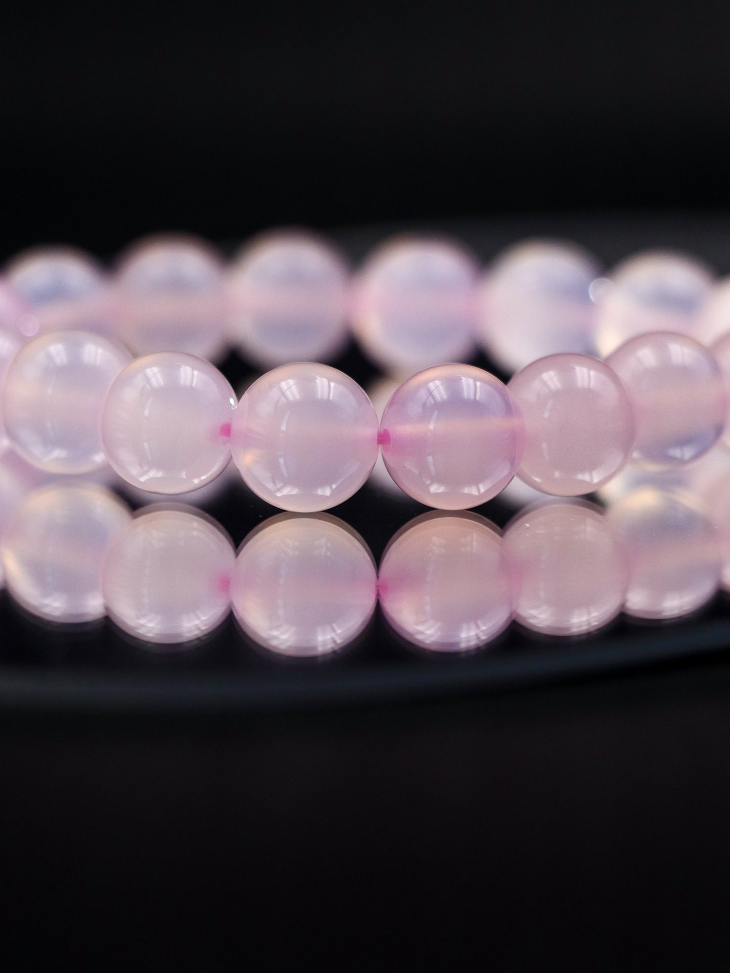 Pink Agate Healing Bracelet – Emotional Balance & Gentle Energy XUANSHU