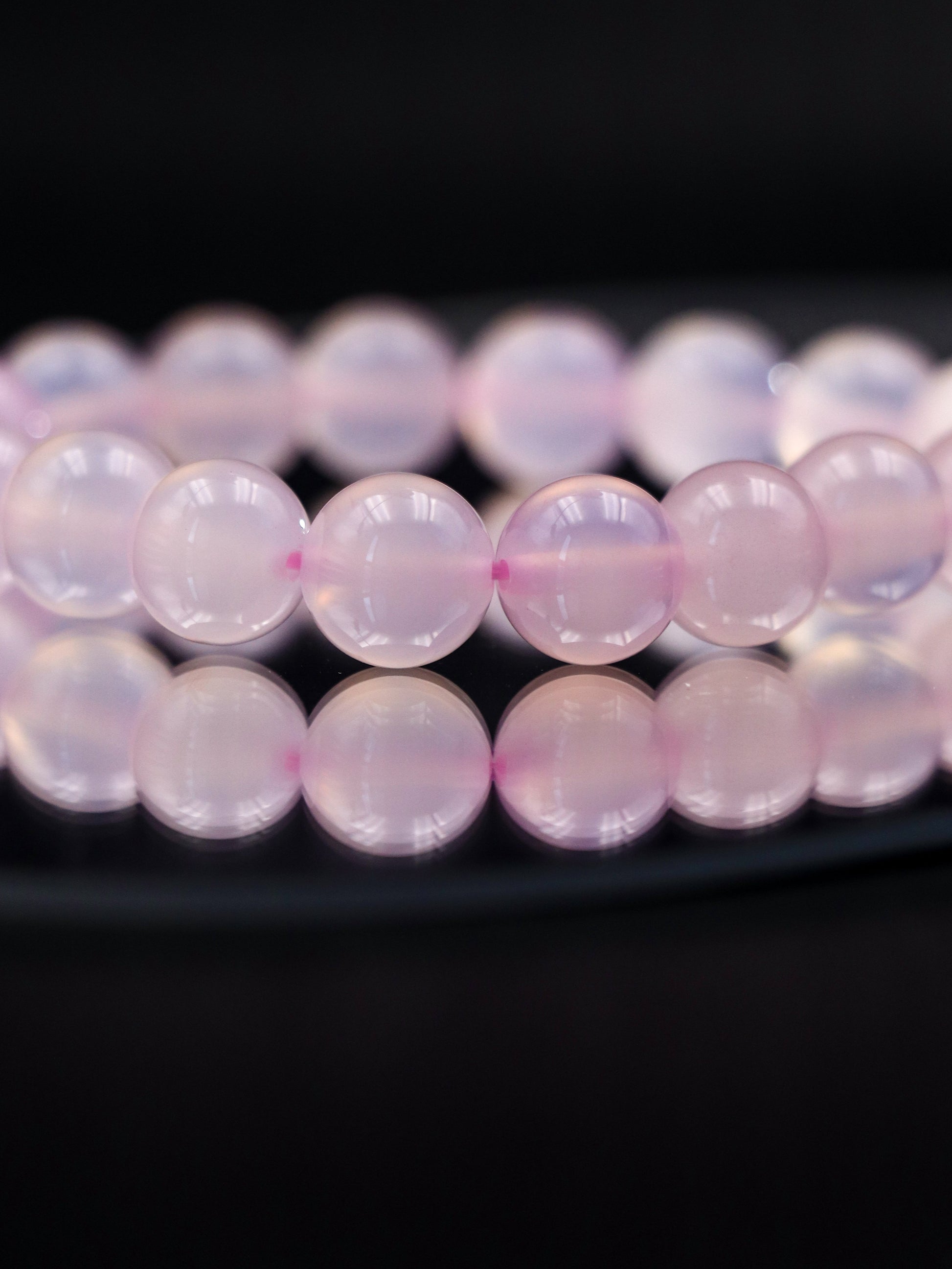 Pink Agate Healing Bracelet – Emotional Balance & Gentle Energy XUANSHU