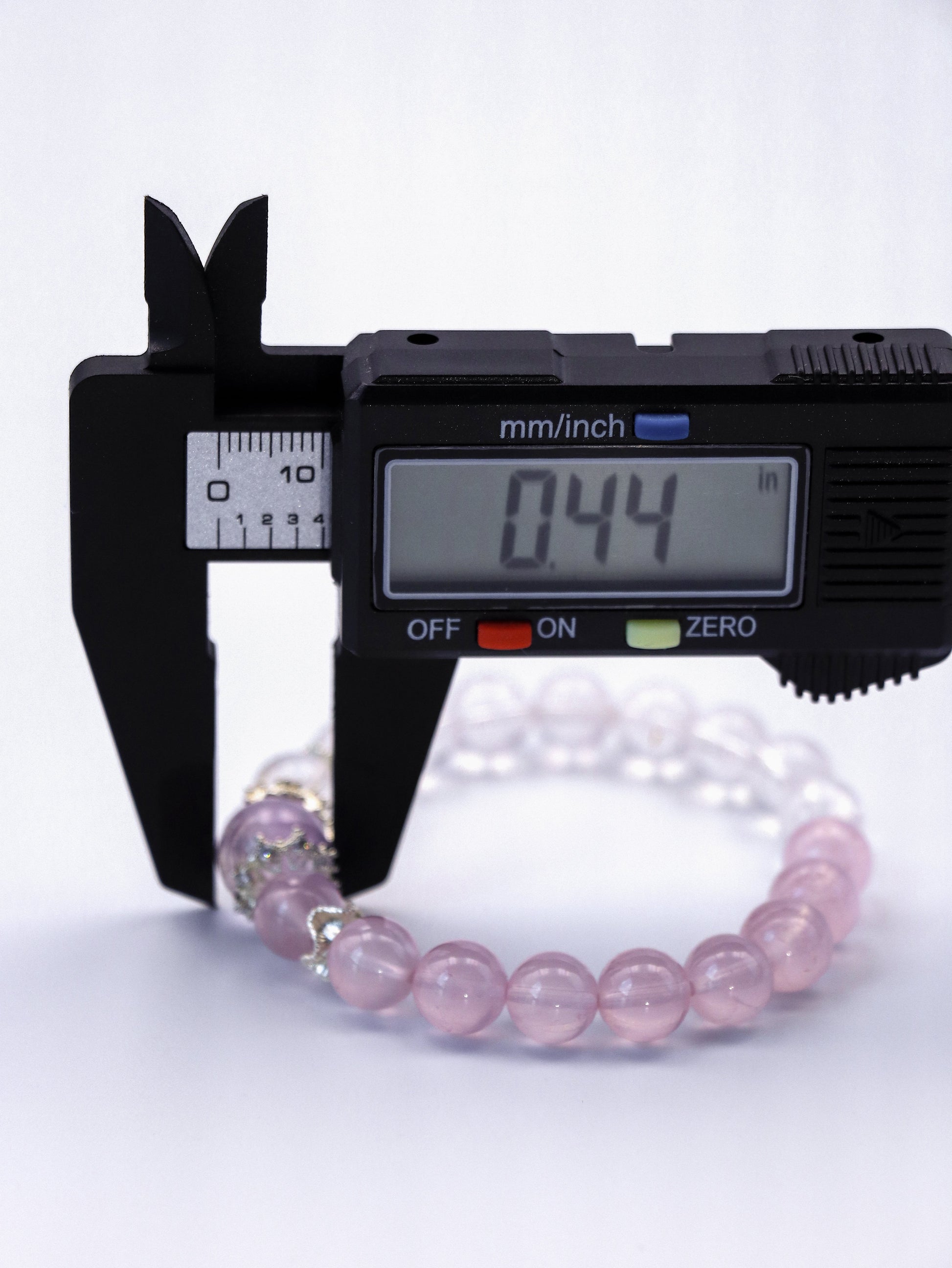 Natural Rose Quartz Bracelet – Heart Chakra Healing Choice XUANSHU