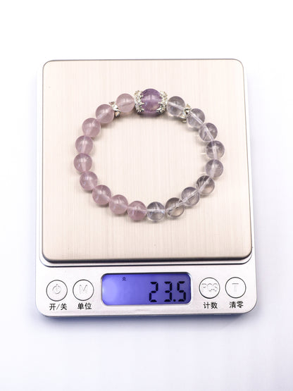 Natural Rose Quartz Bracelet – Heart Chakra Healing Choice XUANSHU