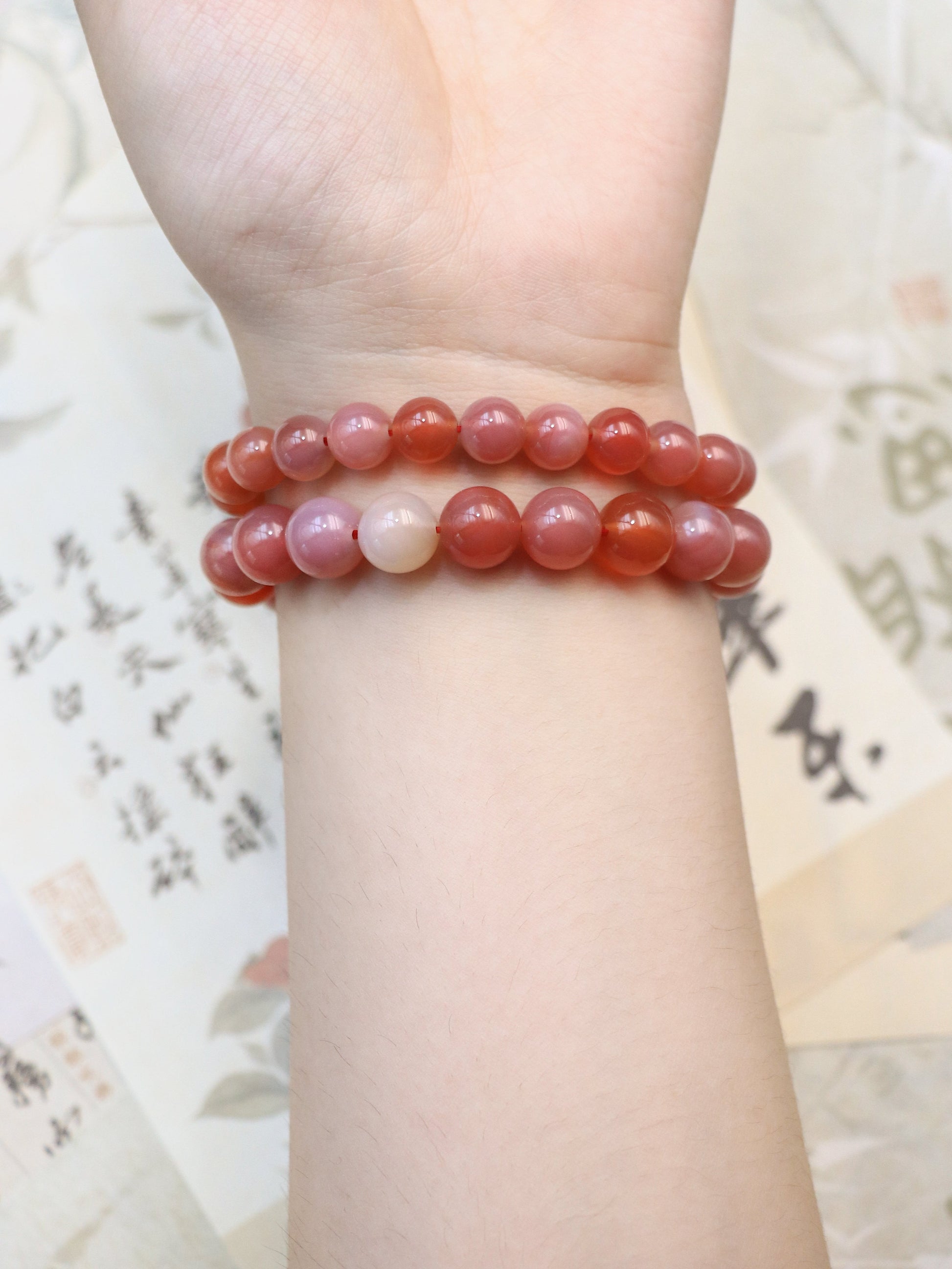 Yanyuan Red Agate Chakra Bracelet – For Emotional Healing & Spiritual Balance XUANSHU