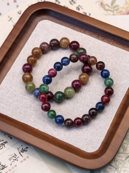 Pure Natural Tourmaline Healing Bracelet – Boost Confidence and Relieve Stress XUANSHU