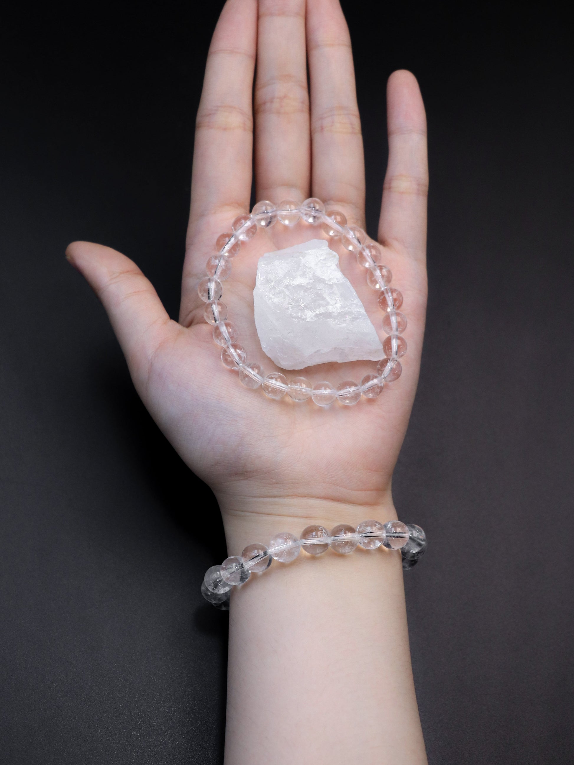 Natural Clear Quartz Bracelet – Energy Cleanser & Amplifier XUANSHU