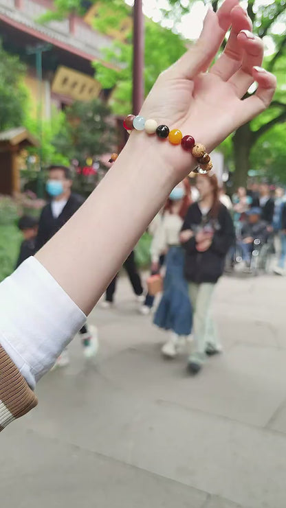 Eighteen Seeds Bracelet-Evil Dispelling Amulet